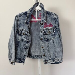 BARBIE JEAN JACKET GIRLS SIZE M